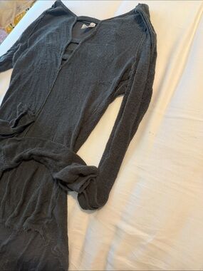 FREE PEOPLE SMALL green Long Sleeve Knit Dress